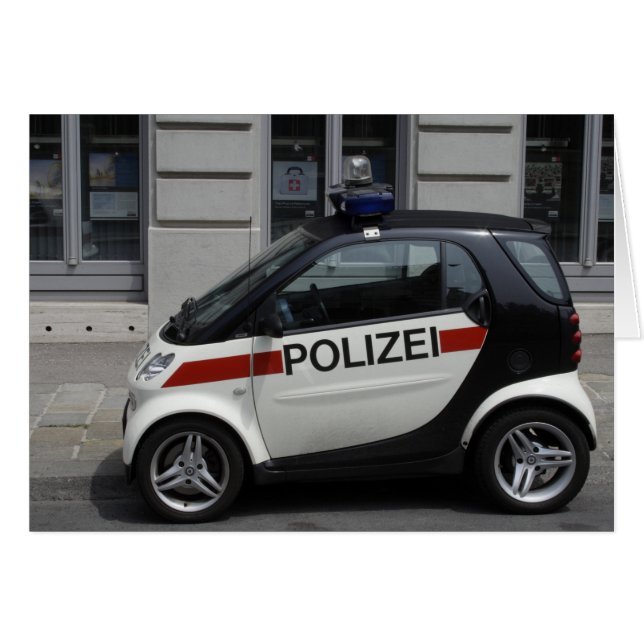 Cartão Smart Polizei Auto (Frente Horizontal)
