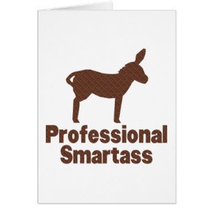 Cartão Smartass profissional