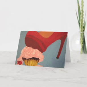 Cartão Smash do cupcake