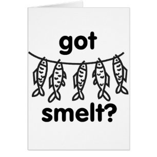 Cartão smelt obtido