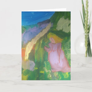 Cartão Smeraldo Gallery"Mademoiselle Gachet in the Garden