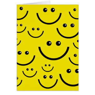 Cartão Smilie enfrenta o fundo