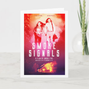 Cartão Smoke Signals alternative movie poster