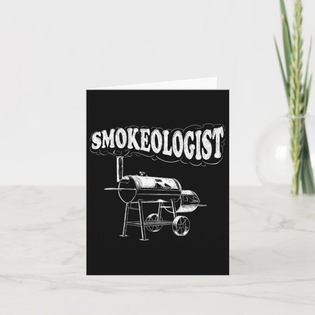 Cartão Smokeologista - Furioso Churrasco Pitmaster - Fuma (Frente)