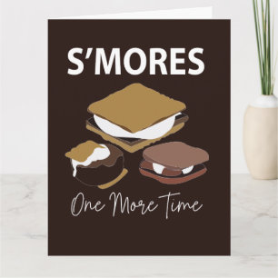 Cartão Smores S'mores Dessert Mais Uma Vez