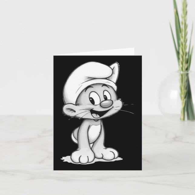 Cartão Smurf Cat Sticker1 (Frente)