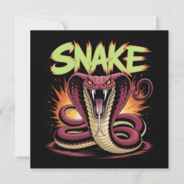 Cartão Snake.