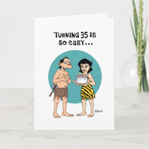 Cartão Snarky 35th Birthday
