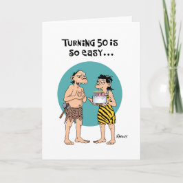 Cartão Snarky 50º aniversário