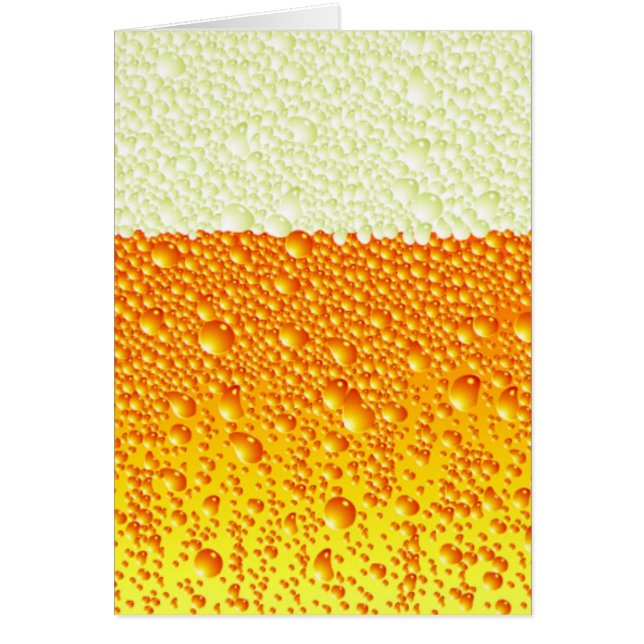 Cartão snobe de cerveja (Frente)