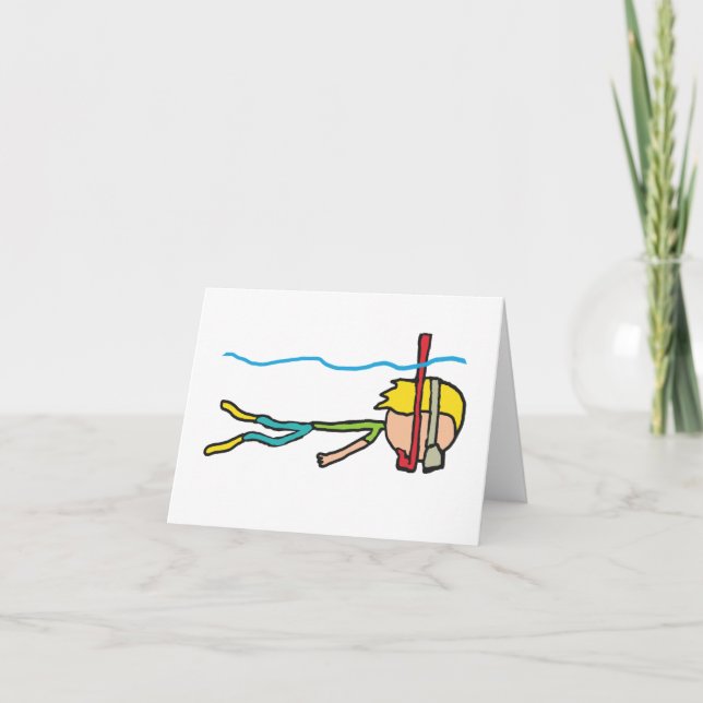 Cartão Snorkel (Frente)