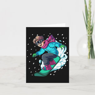 Cartão Snowboard 5