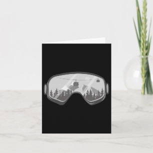 Cartão Snowboard Goggles Snowboard Snowboard Snowboard Wi