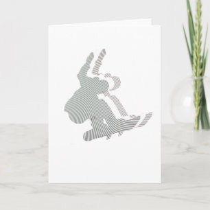 Cartão Snowboard Logo Design Greeting Card