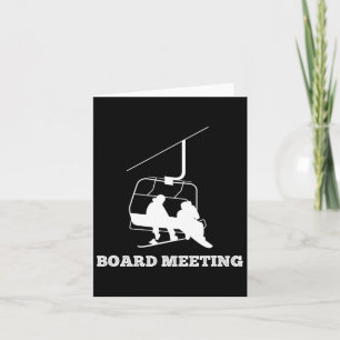 Cartão Snowboard Meeting Snowboard Vacing