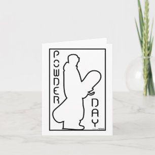 Cartão Snowboard Ski Winter Sports Snow Day Logo