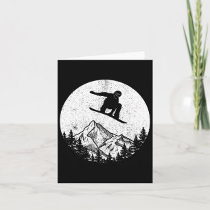 Cartão Snowboard Snowboard Silhouette Snowboard Gif