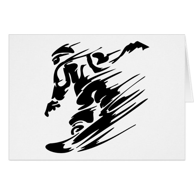 CARTÃO SNOWBOARDING (Frente Horizontal)