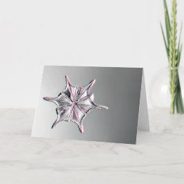 Cartão Snowcatcher Snowflake Greeting Card