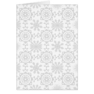 Cartão Snowfill pálido