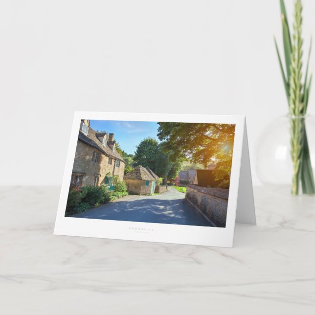 Cartão Snowshill (Frente)