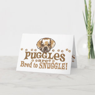 Cartão Snuggle Puggle Shirts and Gifts