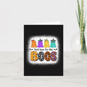Cartão Só Aqui Para O Menino De Figurino Do Boos Fantasma