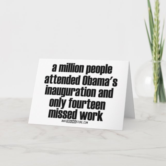 Cartão Só catorze! (Frente)