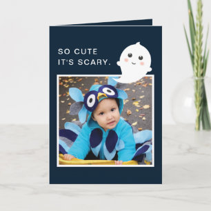Cartão So Cute It's Scary Happy Halloween
