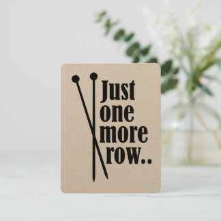 Cartão Só mais uma linha -