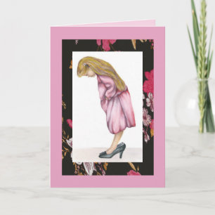 Cartão Só o tamanho dela, feliz aniversário