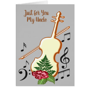 Cartão Só para o seu tio.