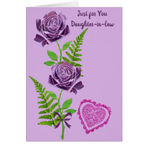 Cartão Só para você, cunhada: