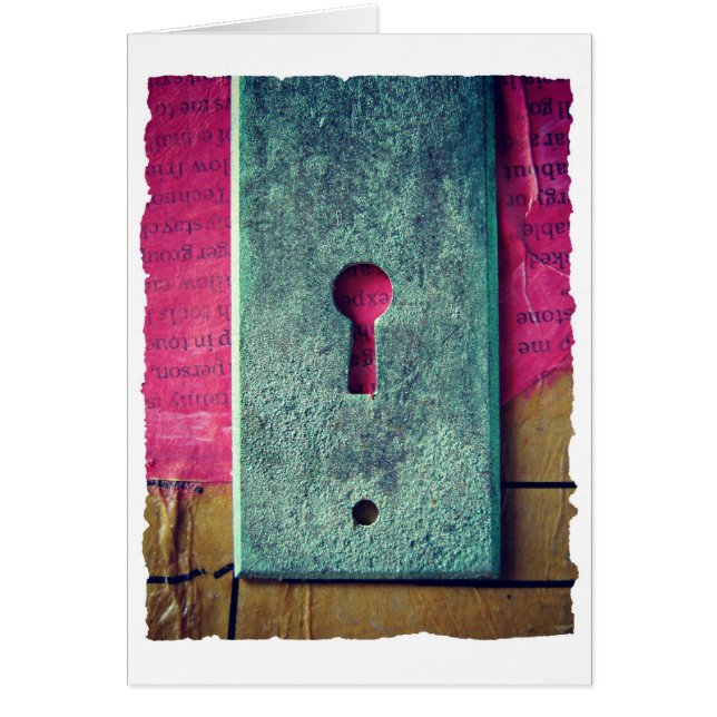 Cartão Só Precisa De Uma Colagem De Mídia Mista (Frente)