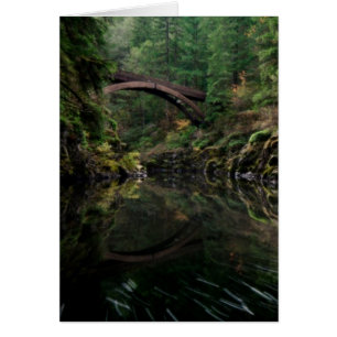Cartão Sob a ponte