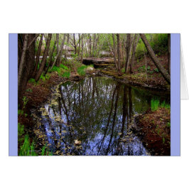 Cartão Sob placa de vidro