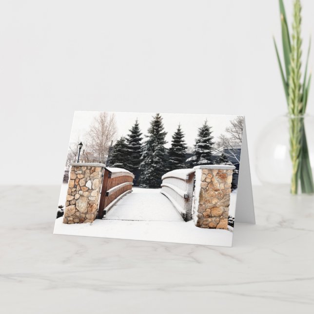 Cartão Sobre a ponte (Frente)