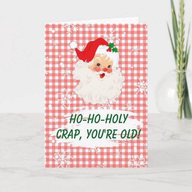 Cartão Sobre o Feliz Aniversário de Natal do Hill (Frente)