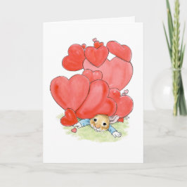 Cartão Sobrecarregado de Amor