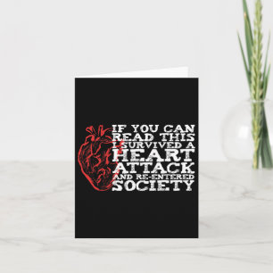 Cartão Sobrevivência da Doença Cardíaca de Sobrevivência 