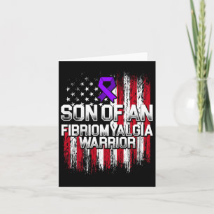 Cartão Sobrevivente de Consciência Filho Guerreiro 1