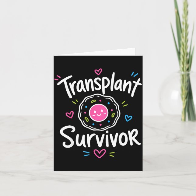 Cartão Sobrevivente de transplante de células-tronco  (Frente)