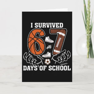 Cartão Sobrevivi 67 Dias De Futebol Escolare Sketll