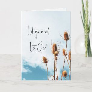 Cartão Sobriedade Aniversário Deixe Deus