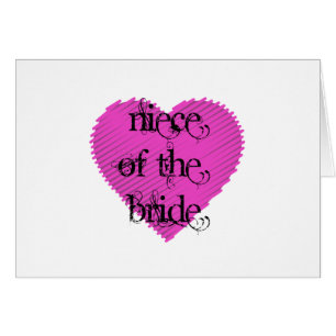 Cartão Sobrinha da noiva