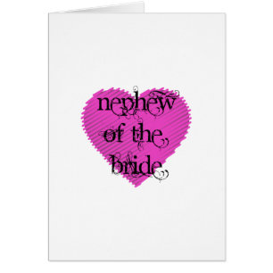 Cartão Sobrinho da noiva