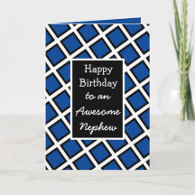 Sobrinho feliz personalizado moderno