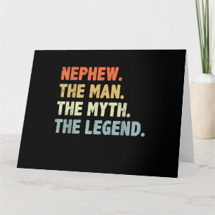 Cartão Sobrinho O Homem Mito Lenda Dia do Pai