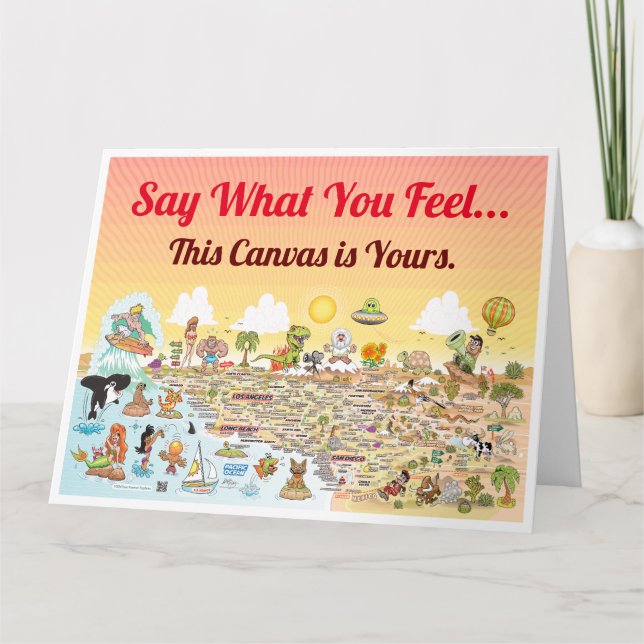 Cartão SoCal Personalizado Imenso (Frente)