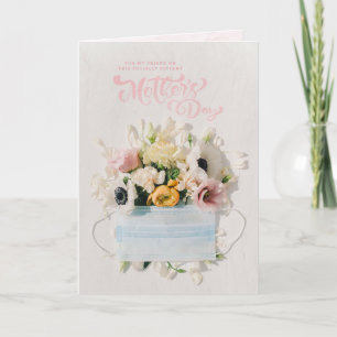 Cartão Social Distancing Mother's Day Bouquet \ Friend